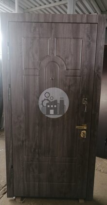 металлическая дверь с МДФ