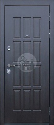 стальная дверь для дачи, отделка мдф, три петли-ДВ-872
